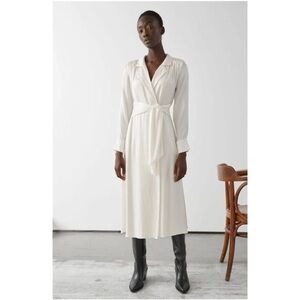 Anthropologie & Other Stories Wrap Dress Size L